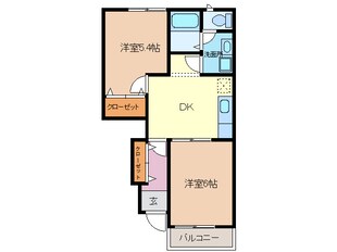 サザンウィンド　partⅥの物件間取画像